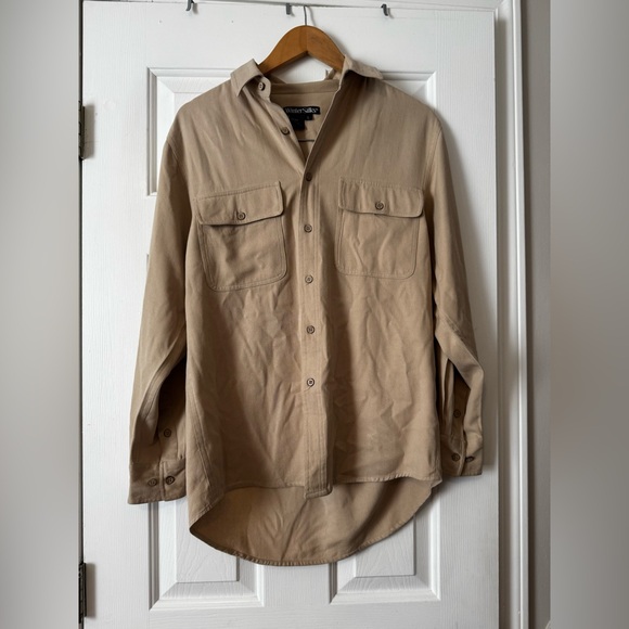 WinterSilks 100% Silk Button Down Shirt - Picture 1 of 4